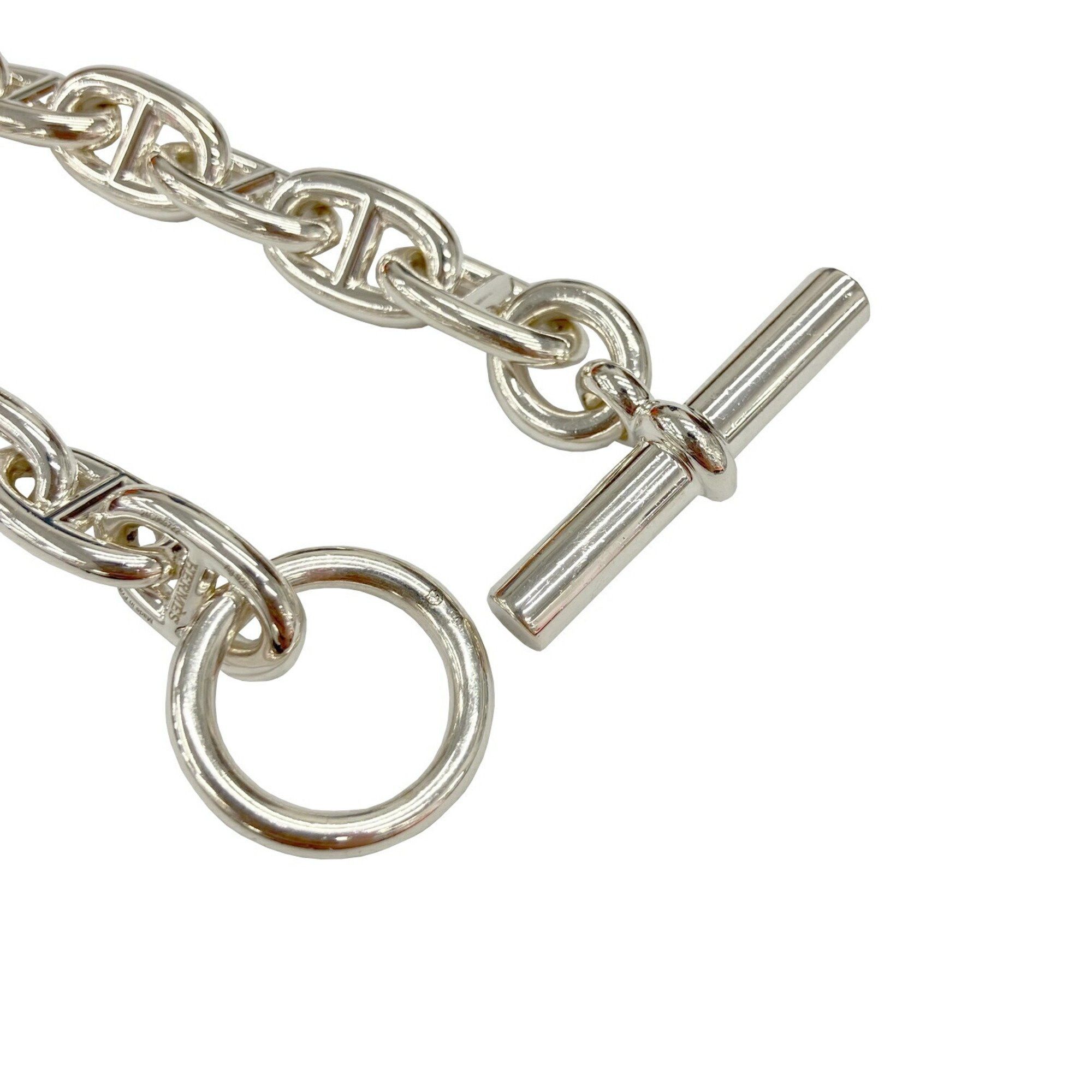 Hermes HERMES Chaine d'Ancre MM Bracelet, 14 Links, SV925 Silver, Women's Size ONE SIZE - 2 Thumbnail