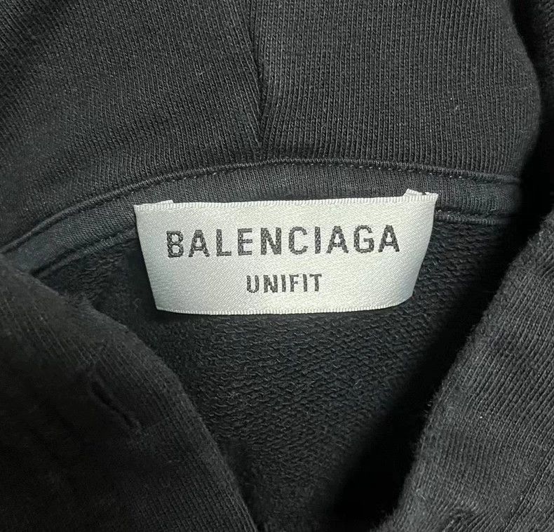 Balenciaga Balenciaga Washed Distressed Hoodie - dmc Size US S / EU 44-46 / 1 - 3 Thumbnail