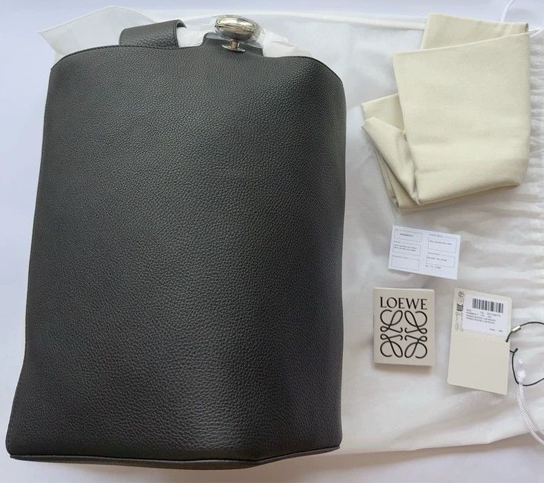 Loewe Loewe Pebble Bucket Bag Large Black - dmc Size ONE SIZE - 2 Thumbnail