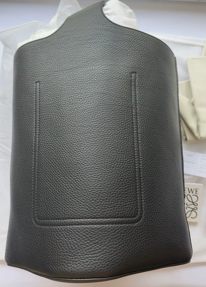 Loewe Loewe Pebble Bucket Bag Large Black - dmc Size ONE SIZE - 3 Thumbnail