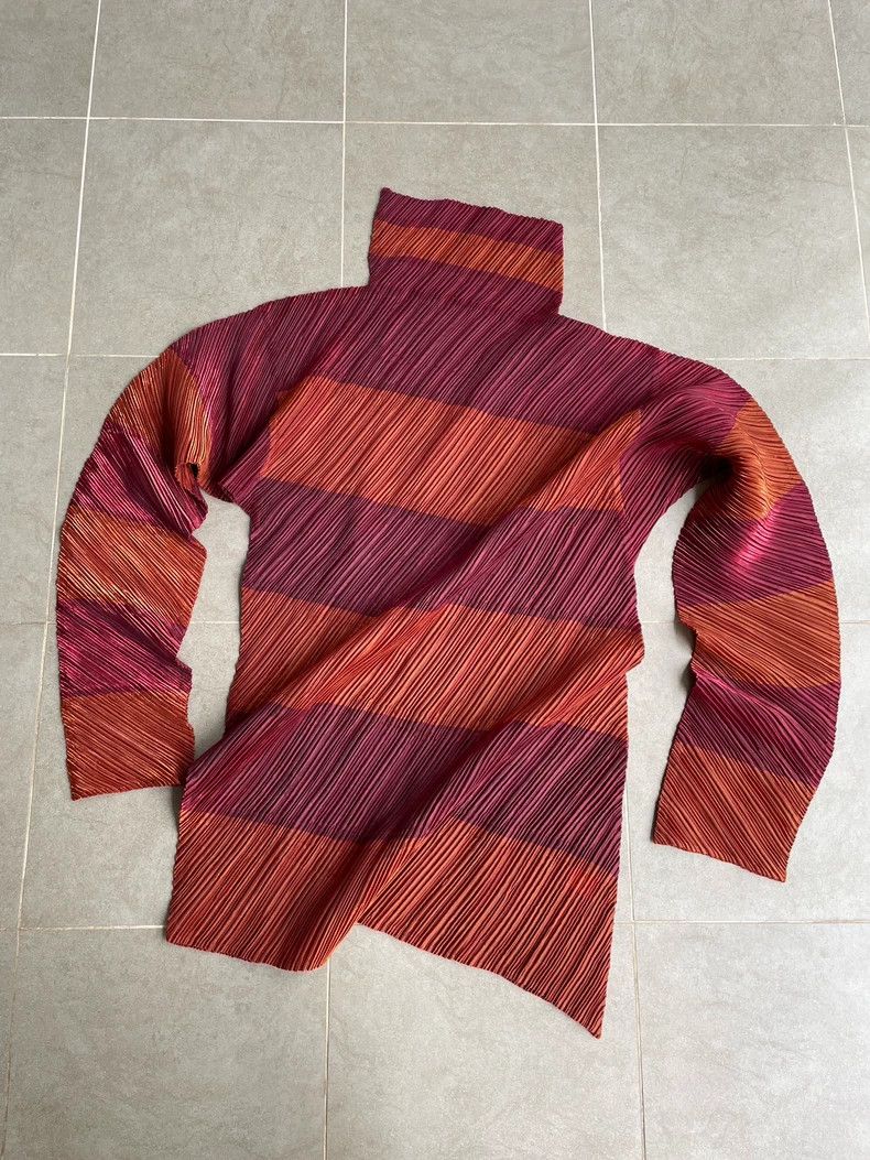 Issey Miyake Issey Miyake Main Line Pleated Top - dmc Size US M / EU 48-50 / 2 - 3 Thumbnail