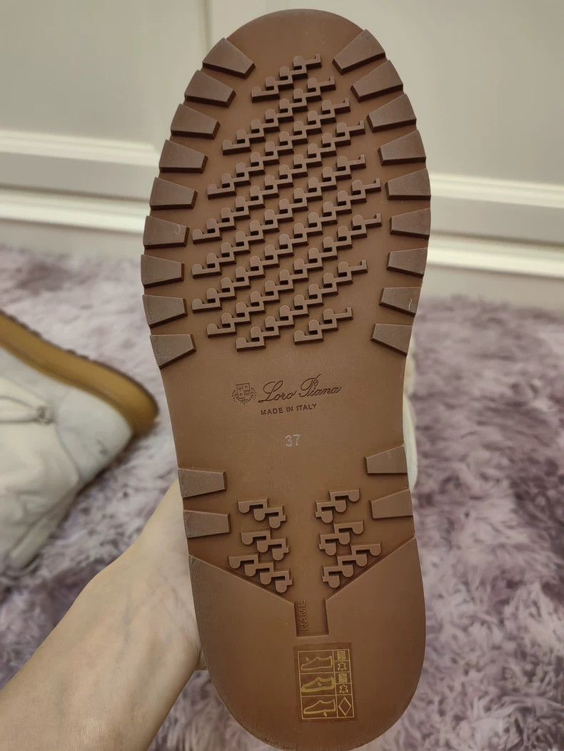 Loro Piana Loro Piana Beige Snow Boots - dmc Size US 6.5 / EU 39-40 - 5 Thumbnail