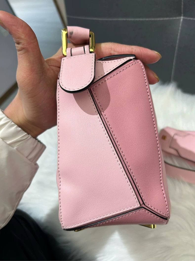 Loewe Loewe Puzzle Medium Leather Bag - dmc Size ONE SIZE - 4 Thumbnail