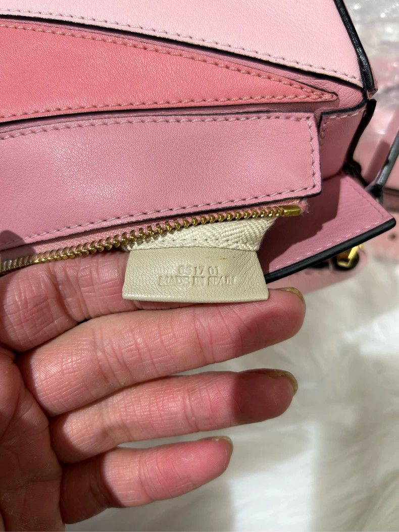 Loewe Loewe Puzzle Medium Leather Bag - dmc Size ONE SIZE - 9 Thumbnail