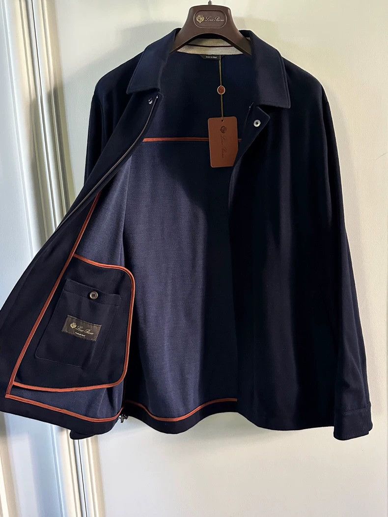 Loro Piana Loro Piana Men's Knit Jacket - dmc Size US XL / EU 56 / 4 - 6 Thumbnail