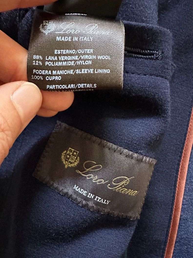 Loro Piana Loro Piana Men's Knit Jacket - dmc Size US XL / EU 56 / 4 - 4 Thumbnail