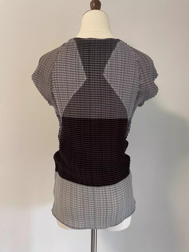 Issey Miyake Issey Miyake Main Line Geometric Top - dmc Size US M / EU 48-50 / 2 - 3 Thumbnail