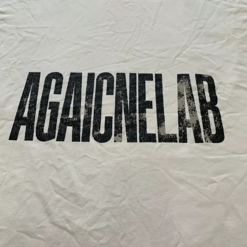 Balenciaga Balenciaga Mirror Logo Short Sleeve T-shirt - dmc Size US M / EU 48-50 / 2 - 6 Thumbnail