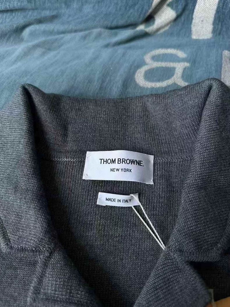 Thom Browne Thom Browne Wool Knit Blazer - dmc Size US M / EU 48-50 / 2 - 3 Thumbnail