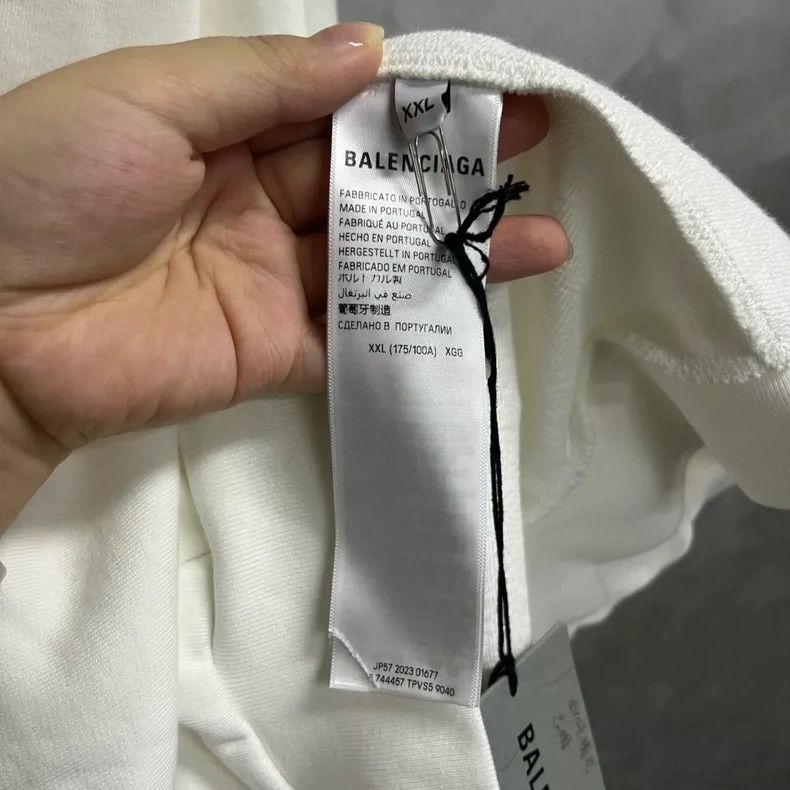 Balenciaga Balenciaga Logo Print Zip Hoodie - dmc Size US XXL / EU 58 / 5 - 6 Thumbnail