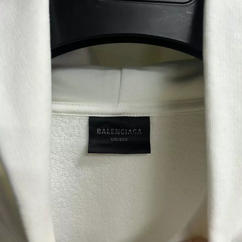 Balenciaga Balenciaga Logo Print Zip Hoodie - dmc Size US XXL / EU 58 / 5 - 5 Thumbnail