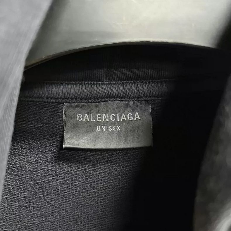 Balenciaga Balenciaga Black Letter Print Hoodie - dmc Size US M / EU 48-50 / 2 - 3 Thumbnail