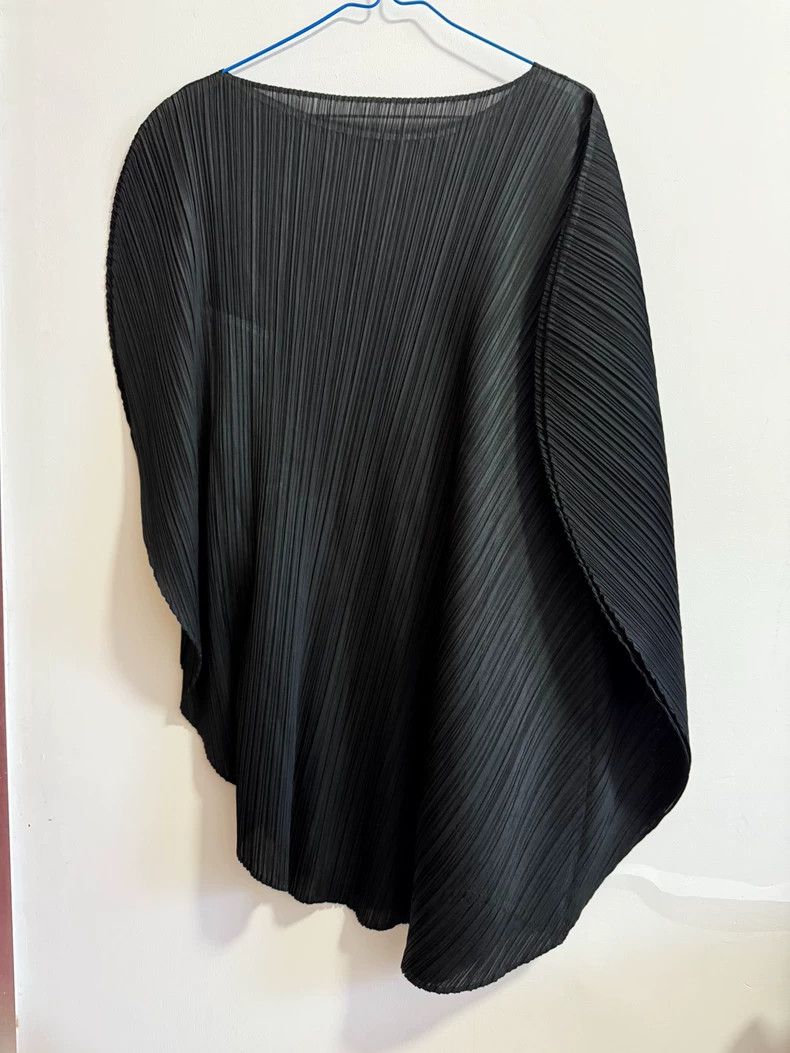Issey Miyake Issey Miyake Pleated Long Black Top - dmc Size US M / EU 48-50 / 2 - 3 Thumbnail
