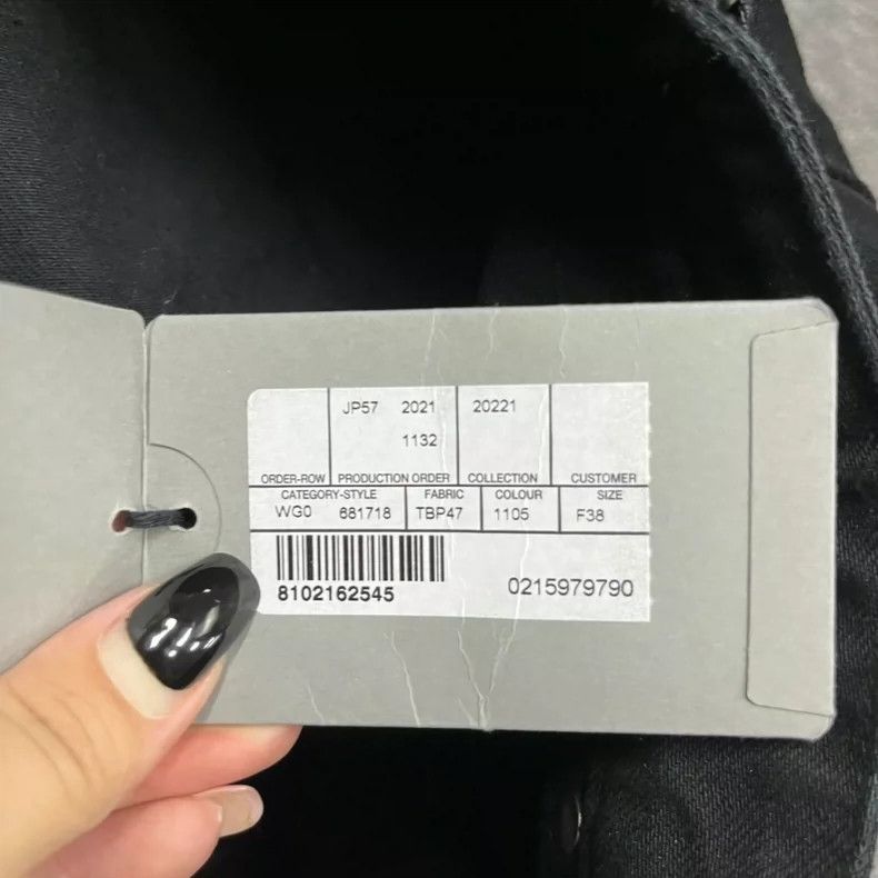 Balenciaga Balenciaga Black Denim Maxi Skirt with Hardware - dmc Size US 38 / EU 54 - 5 Thumbnail