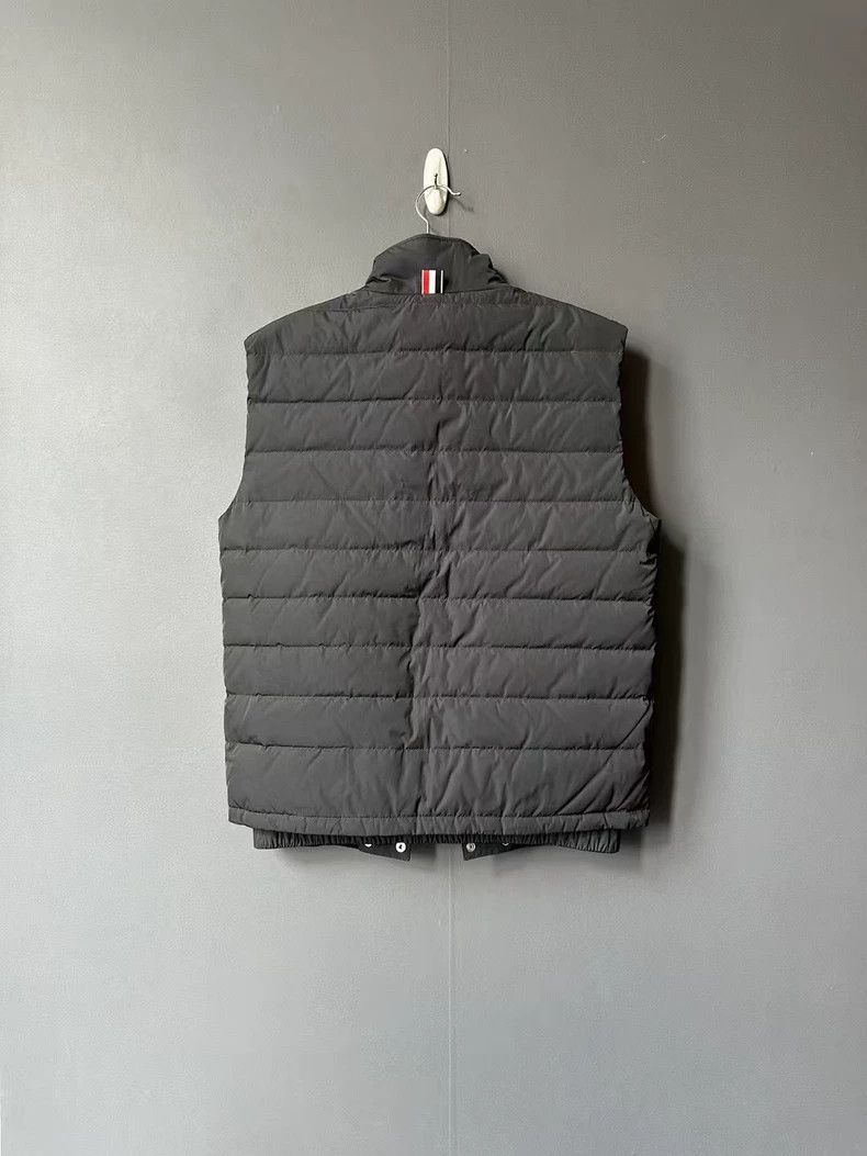 Thom Browne Thom Browne Striped Down Vest - dmc Size US M / EU 48-50 / 2 - 2 Thumbnail