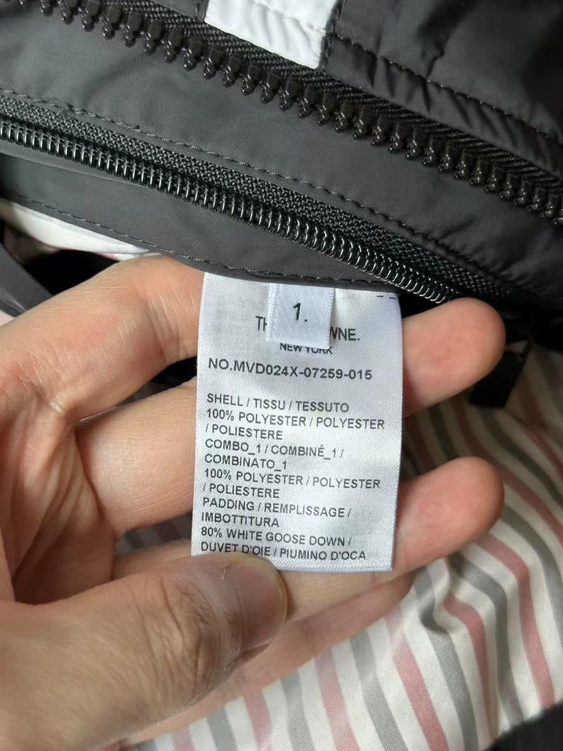 Thom Browne Thom Browne Striped Down Vest - dmc Size US M / EU 48-50 / 2 - 4 Thumbnail