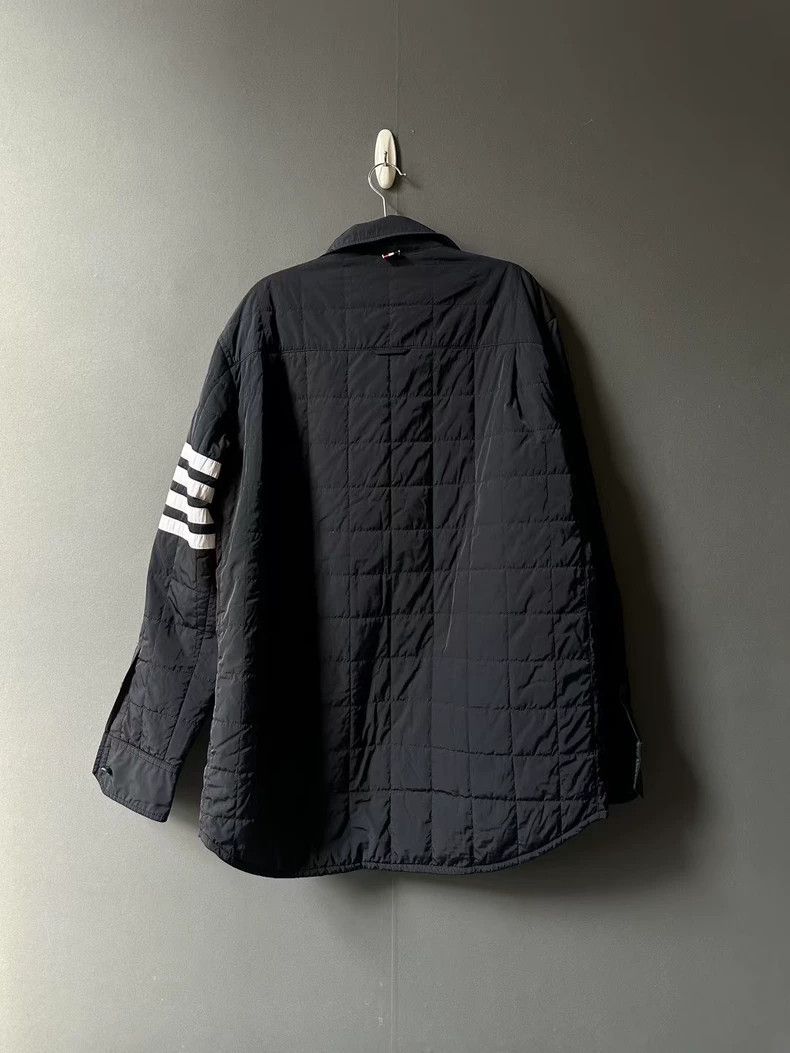 Thom Browne Thom Browne Blue Quilted Down Jacket - dmc Size US M / EU 48-50 / 2 - 2 Thumbnail