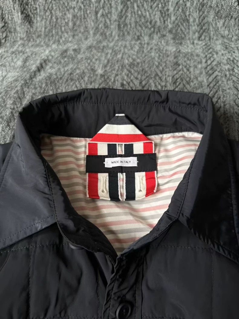 Thom Browne Thom Browne Blue Quilted Down Jacket - dmc Size US M / EU 48-50 / 2 - 3 Thumbnail