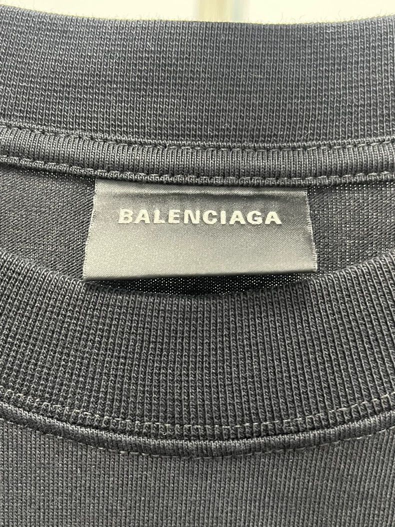 Balenciaga Balenciaga Paris Logo Short Sleeve T-shirt - dmc Size US L / EU 52-54 / 3 - 4 Thumbnail
