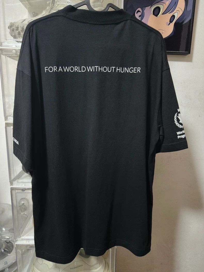 Balenciaga Balenciaga WFP Charity Wheat Ear Short Sleeve Tee - dmc Size US S / EU 44-46 / 1 - 2 Thumbnail