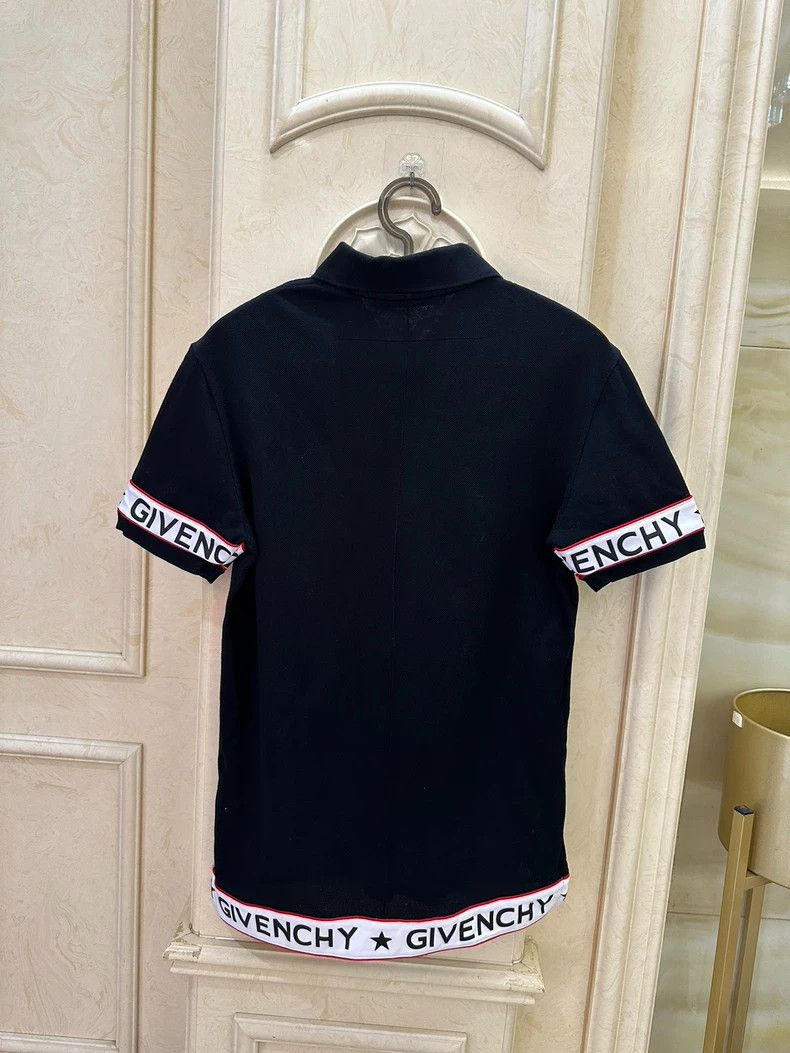 Givenchy Givenchy Logo Tape Black Polo Shirt - dmc Size US XS / EU 42 / 0 - 2 Thumbnail