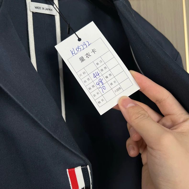 Thom Browne Thom Browne Gold Button Striped Blazer - dmc Size US M / EU 48-50 / 2 - 9 Thumbnail
