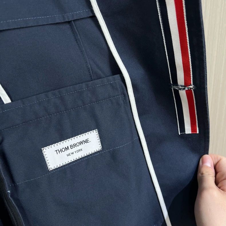Thom Browne Thom Browne Gold Button Striped Blazer - dmc Size US M / EU 48-50 / 2 - 6 Thumbnail