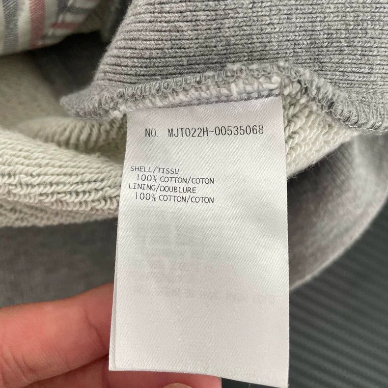 Thom Browne Thom Browne 4-Stripe Zip Hoodie - dmc Size US M / EU 48-50 / 2 - 5 Thumbnail