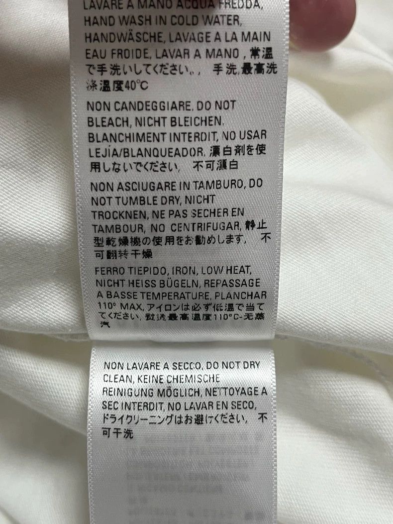 Balenciaga Balenciaga White Smiley Logo T-Shirt - dmc Size US M / EU 48-50 / 2 - 8 Thumbnail