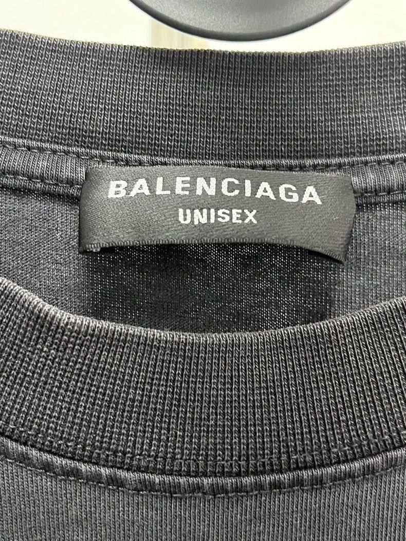 Balenciaga Balenciaga Paris Logo Short Sleeve T-shirt - dmc Size US M / EU 48-50 / 2 - 4 Thumbnail