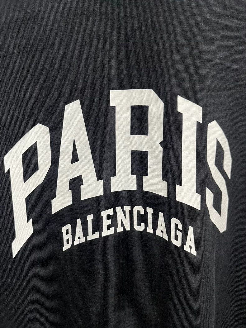 Balenciaga Balenciaga Paris Logo Short Sleeve T-shirt - dmc Size US M / EU 48-50 / 2 - 3 Thumbnail