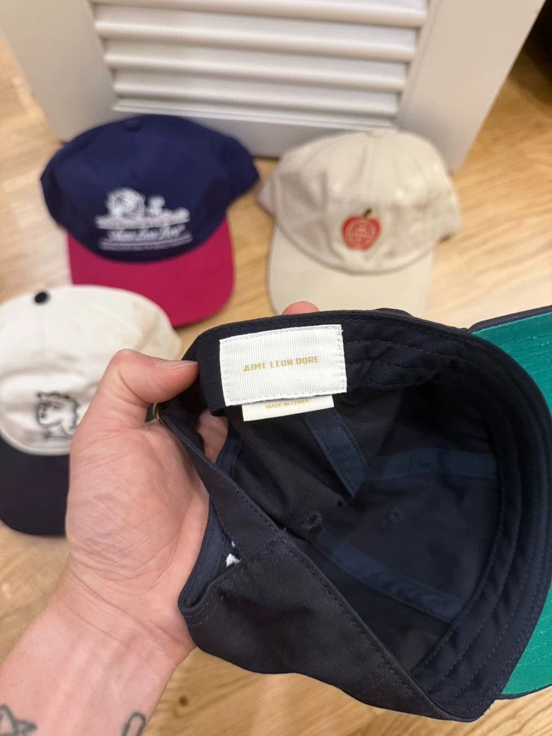 Aime Leon Dore Aime Leon Dore Logo Embroidered Cap - dmc Size ONE SIZE - 4 Thumbnail