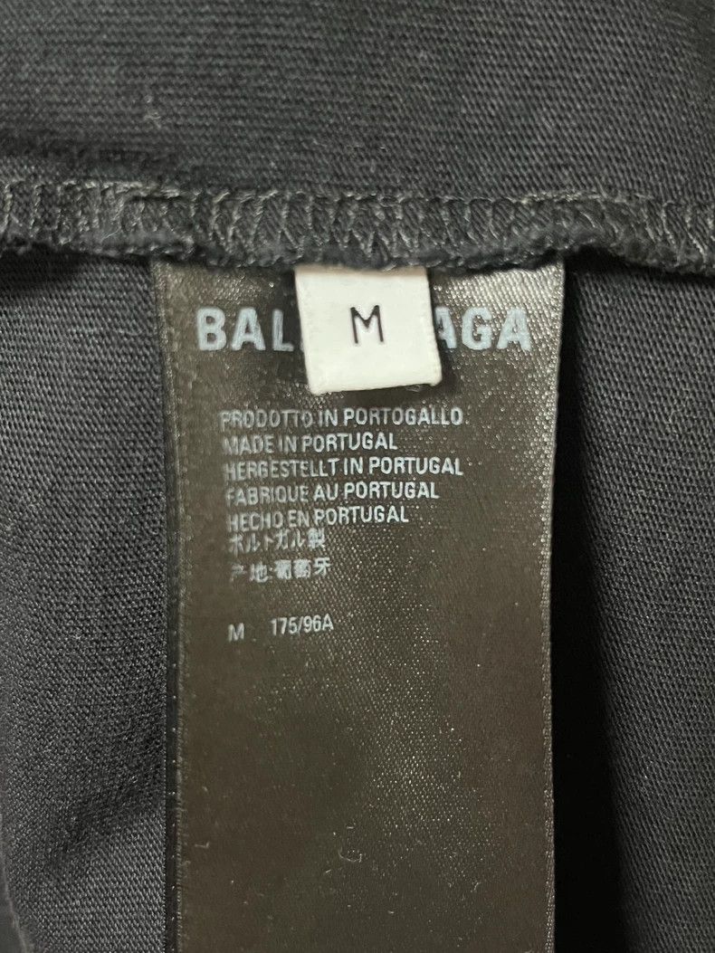 Balenciaga Balenciaga Paris Logo Short Sleeve T-shirt - dmc Size US M / EU 48-50 / 2 - 7 Thumbnail