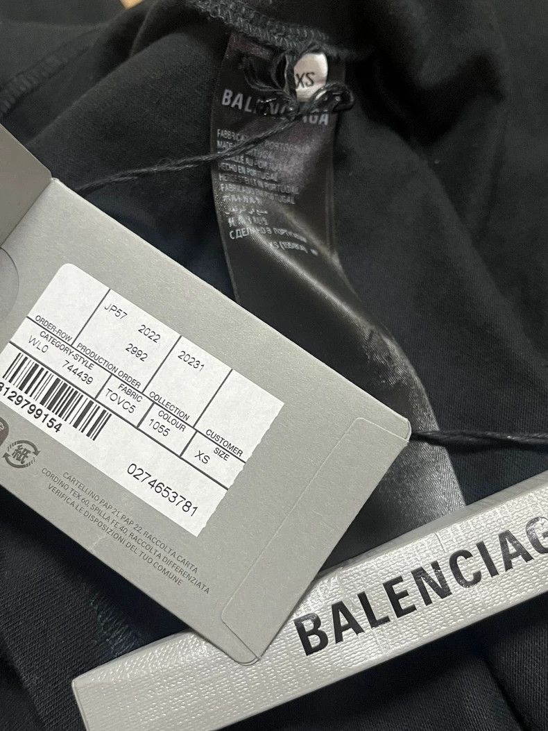 Balenciaga Balenciaga Eiffel Tower DIY Short Sleeve Tee - dmc Size US XS / EU 42 / 0 - 5 Thumbnail