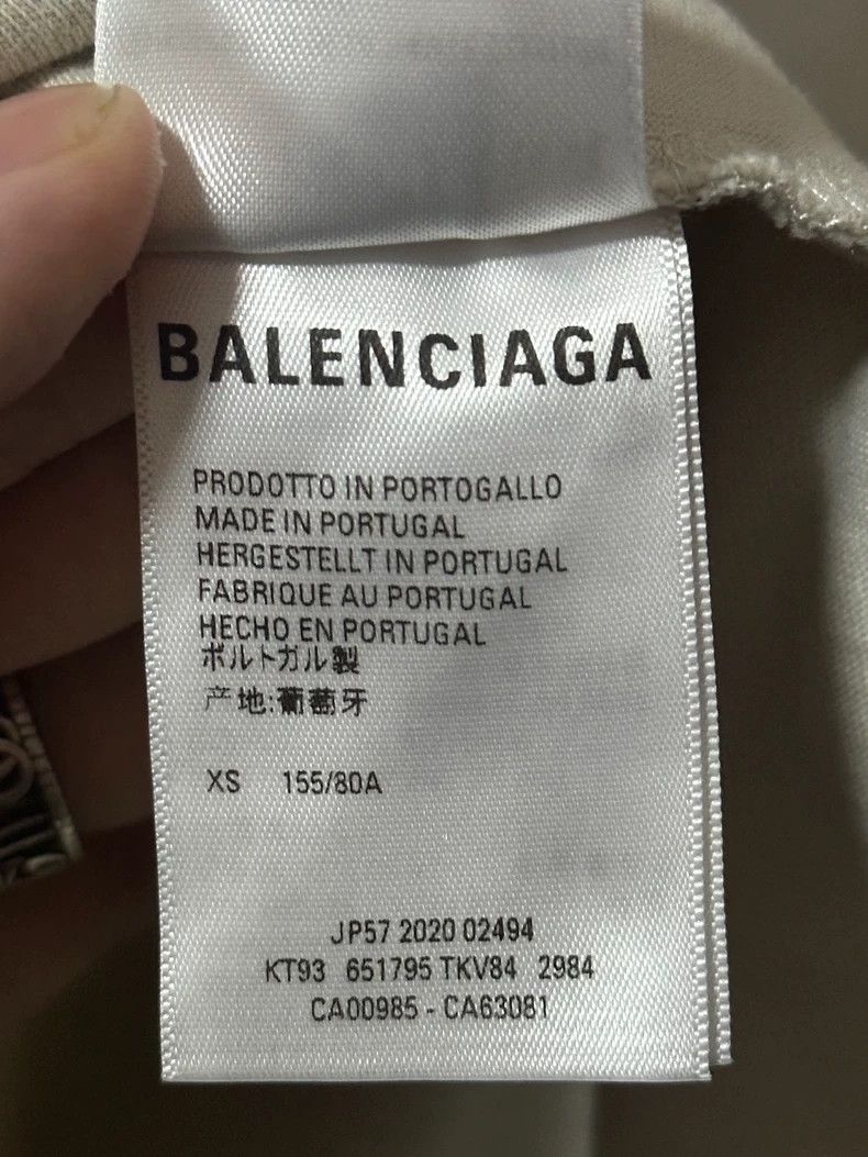 Balenciaga Balenciaga Paris Fashion Week T-shirt - dmc Size US XS / EU 42 / 0 - 6 Thumbnail