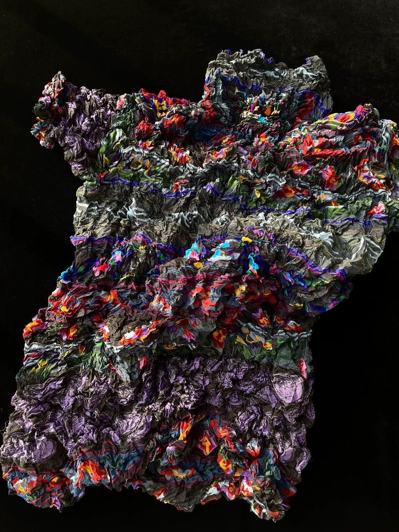 Issey Miyake Issey Miyake Fete Short Sleeve Top - dmc Size US M / EU 48-50 / 2 - 3 Thumbnail