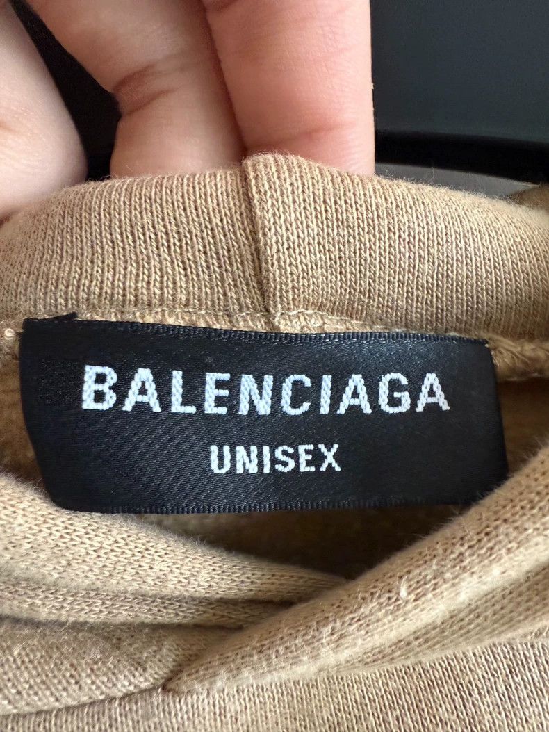 Balenciaga Balenciaga WFP Brown Hoodie S - dmc Size US S / EU 44-46 / 1 - 3 Thumbnail