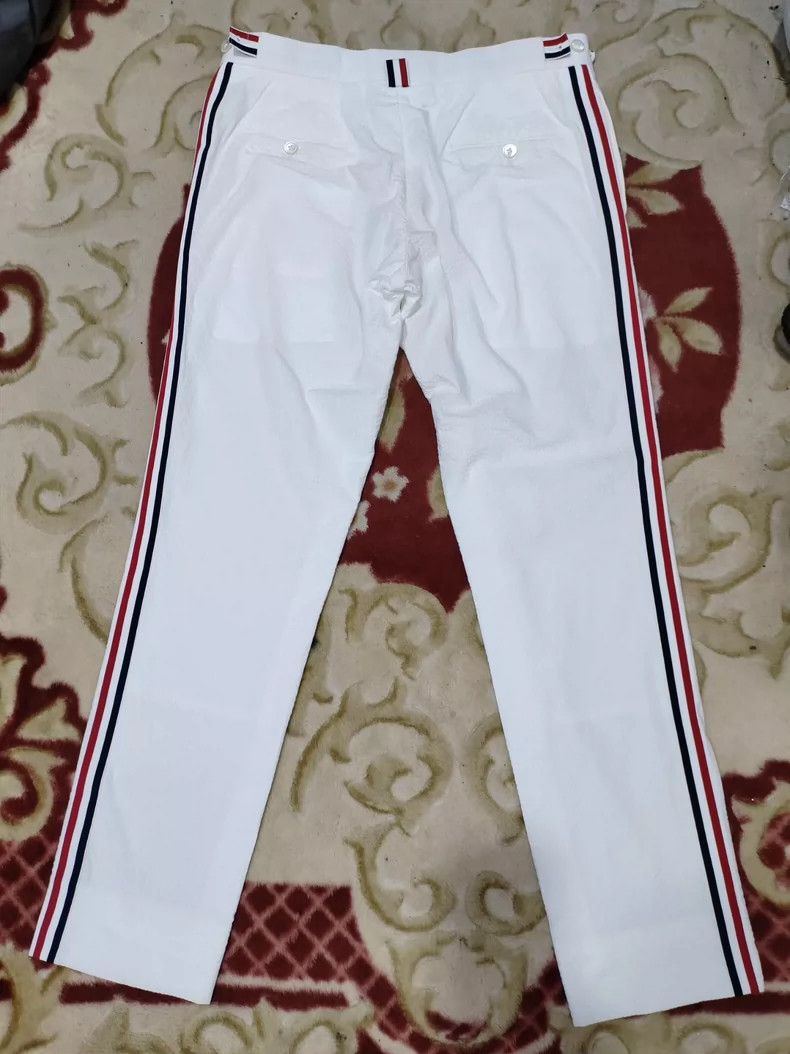 Thom Browne Thom Browne White Casual Pants - dmc Size US 28 / EU 44 - 2 Thumbnail