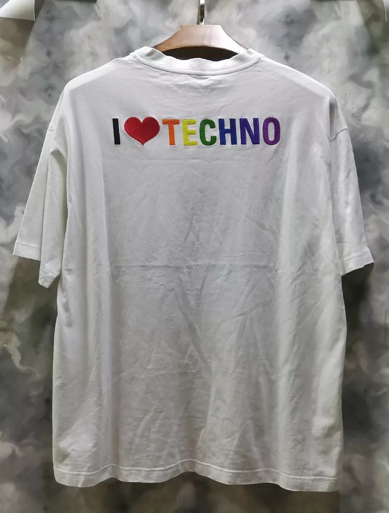 Balenciaga Balenciaga Men's Crew Neck Short Sleeve T-Shirt - dmc Size US L / EU 52-54 / 3 - 2 Thumbnail