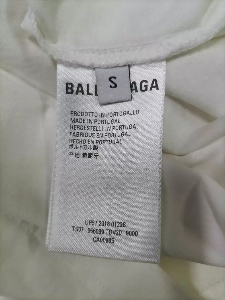 Balenciaga Balenciaga Men's Crew Neck Short Sleeve T-Shirt - dmc Size US L / EU 52-54 / 3 - 4 Thumbnail