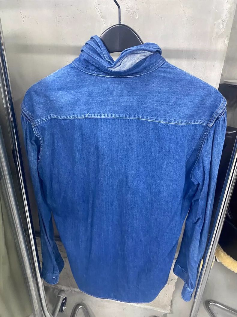 Yohji Yamamoto Yohji Yamamoto Denim Triple Collar Shirt - dmc Size US M / EU 48-50 / 2 - 2 Thumbnail