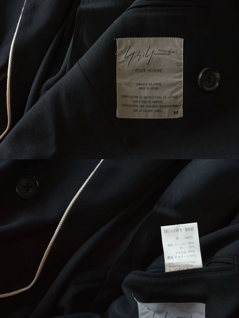 Yohji Yamamoto Yohji Yamamoto 97SS Wool Jacket - dmc Size US M / EU 48-50 / 2 - 7 Thumbnail