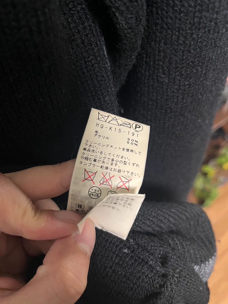 Yohji Yamamoto Yohji Yamamoto High-Neck Wool Sweater - dmc Size US M / EU 48-50 / 2 - 5 Thumbnail