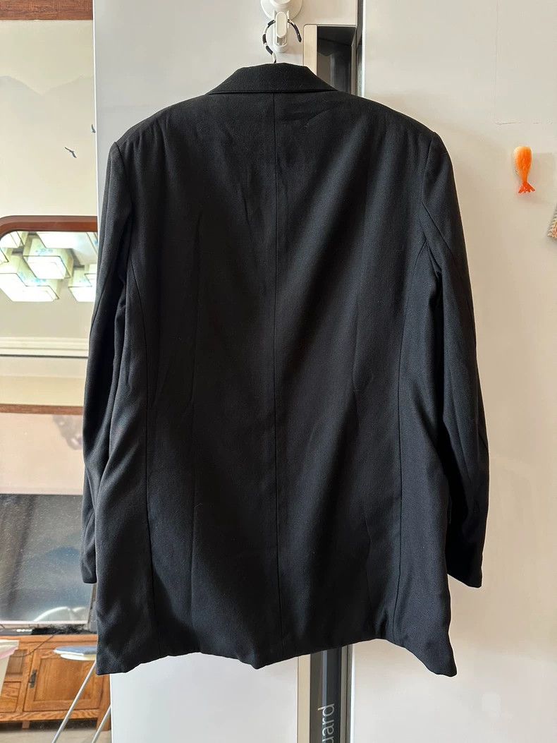 Yohji Yamamoto Yohji Yamamoto Double-Sided Black Coat - dmc Size US M / EU 48-50 / 2 - 4 Thumbnail