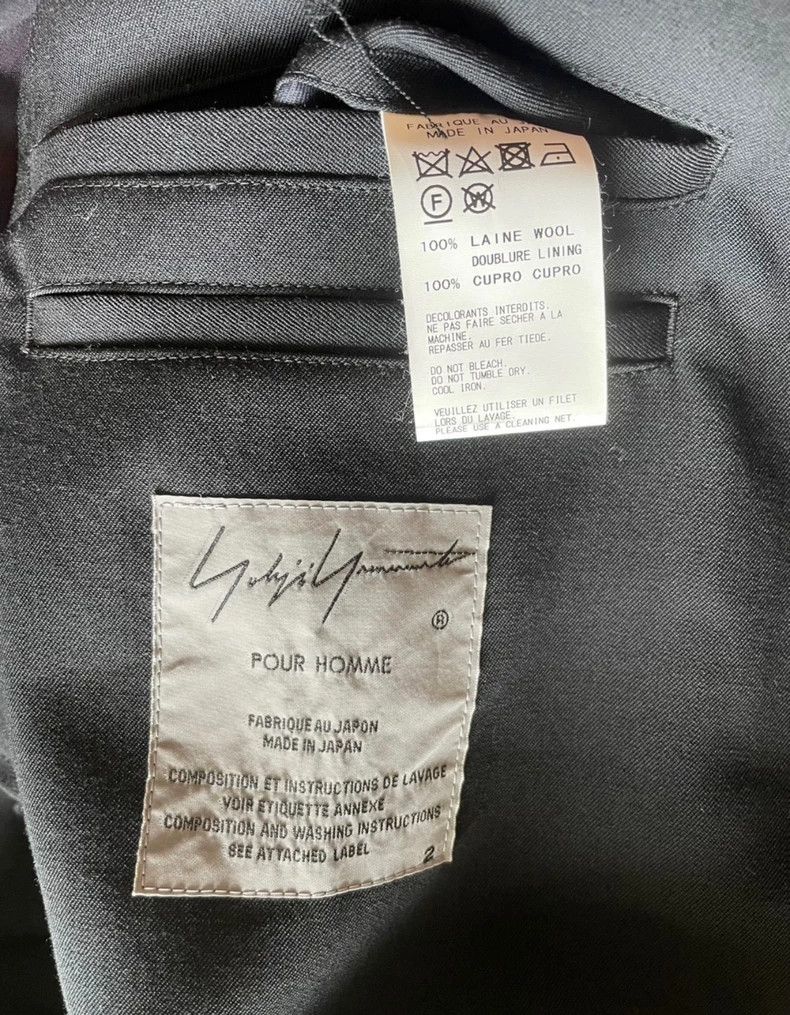 Yohji Yamamoto Yohji Yamamoto Pour Homme Windbreaker Jacket 19SS - dmc Size US M / EU 48-50 / 2 - 5 Thumbnail
