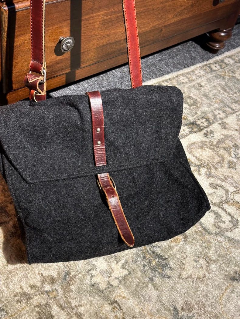 Yohji Yamamoto Yohji Yamamoto 90s Y's Wool Messenger Bag - dmc Size ONE SIZE - 3 Thumbnail
