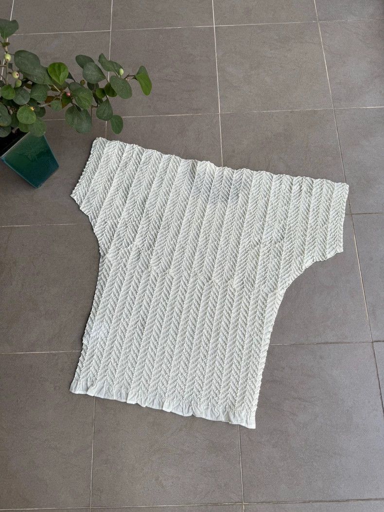 Issey Miyake Issey Miyake Pleated Short Sleeve Top - dmc Size US M / EU 48-50 / 2 - 5 Thumbnail