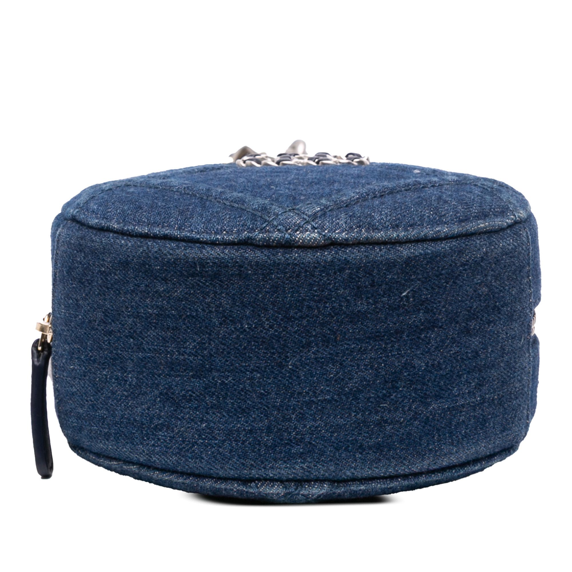 Chanel Chanel Denim 19 Round Clutch with Chain Size ONE SIZE - 3 Thumbnail