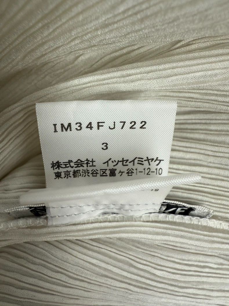Issey Miyake Issey Miyake Pleated Big Collar Top - dmc Size US M / EU 48-50 / 2 - 7 Thumbnail