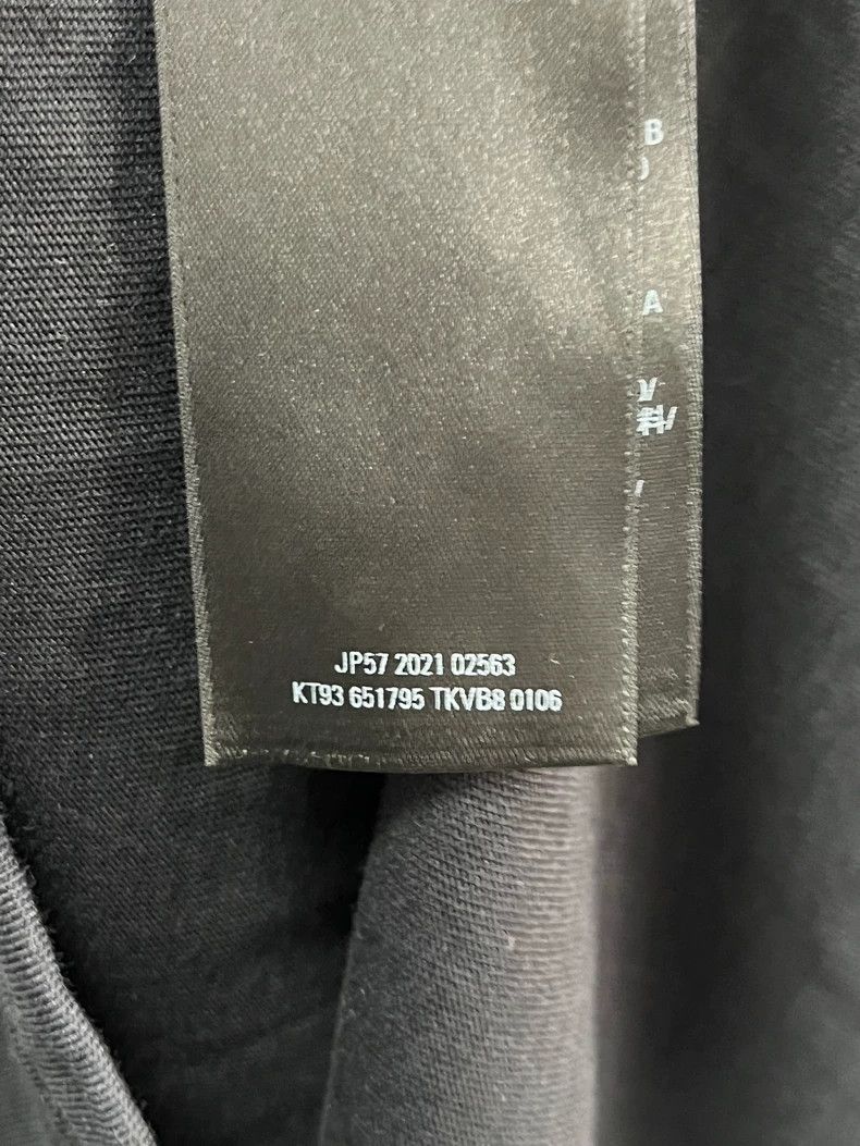 Balenciaga Balenciaga Black Distressed Logo Short Sleeve - dmc Size US S / EU 44-46 / 1 - 6 Thumbnail